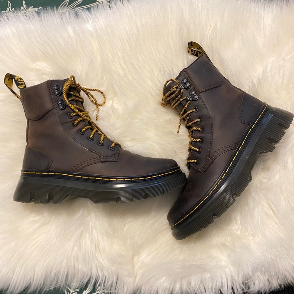 Dr Martens Tarik Crazy Horse Leather Utility Boots